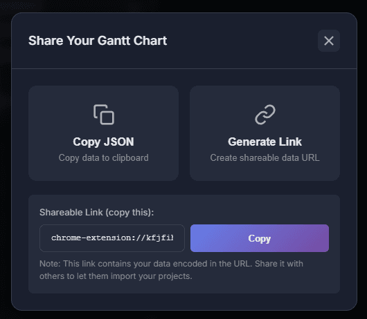 JSON Backup, CSV & PDF Print Mode
